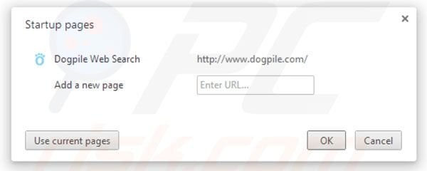 Dogpile Entfernung von der Google Chrome Homepage