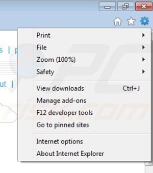 Savesense Werbung von Internet Explorer entfernen Schritt 1