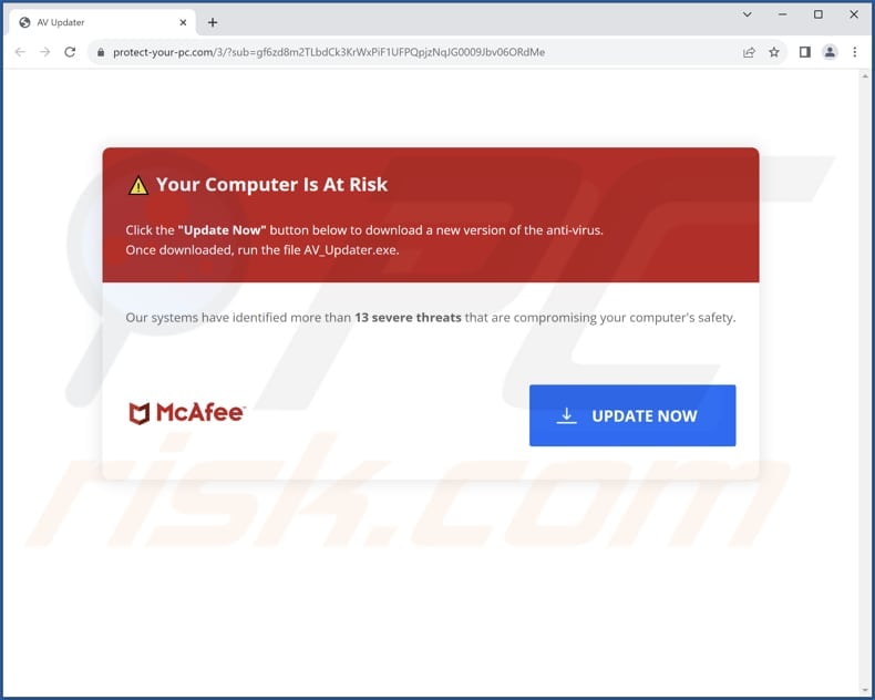 Förder von Activate Your McAfee Antivirus License