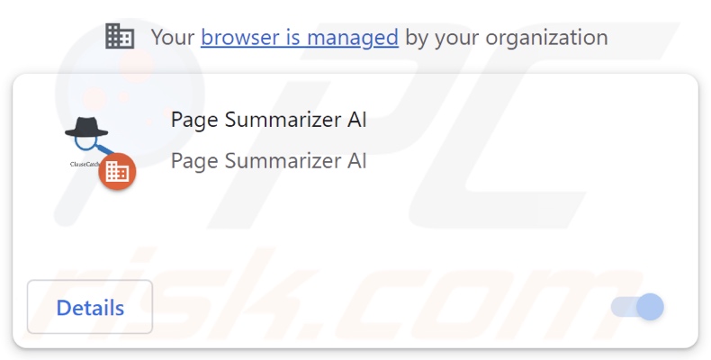 Page Summarizer AI Browser-Erweiterung