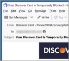 Discover Card Payment On Hold E-Mail-Betrug