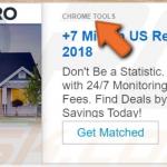 Beispiel für Werbung, die von Chrome Tools Adware gezeigt wird 1