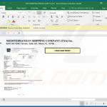 Bösartiges MS Excel Dokument, das über die MSC E-Mail Spam verbreitet wird (Beispiel 5)