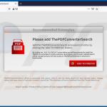 thepdfconvertersearch Browserentführer Förderer Firefox