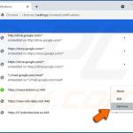 Browserbenachrichtigungen im Google Chrome Internetbrowser deaktivieren (PC)