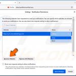 Browserbenachrichtigungen im Mozilla Firefox Internetbrowser deaktivieren (Android)