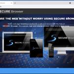Webseite fördert Secure Browser 1