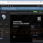Sapphire Miner wird im Hackerforum gefördert