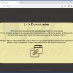 LinkDownloader Adware offizielle Seite