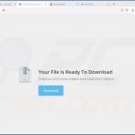 Betrügerische Webseite, die für den Browserentführer searchtabs.io wirbt 1