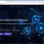 Gefälschte Kryptobörsen-Plattform - bidmux[.]com