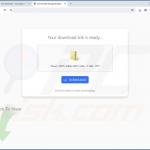 Website, auf der für den EasySearch-Browser-Hijacker geworben wird 2