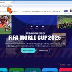 FIFA 2026 World Cup Betrugswebsite (Beispiel 5)