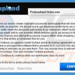 Deceptive installer used in GoSavenow adware distribution sample 1