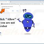 Webseite bittet um das Anzeigen von Browser-Benachrichtigungen (Beispiel 2)