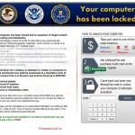 ransomware exploiting the names of authorities sample 2