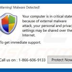 Junk Cleaner generating false computer infection warnings