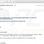 Emotet malware distributing email (sample 2)