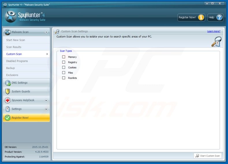 spyhunter malware scanner