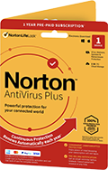 Norton AntiVirus Plus Box