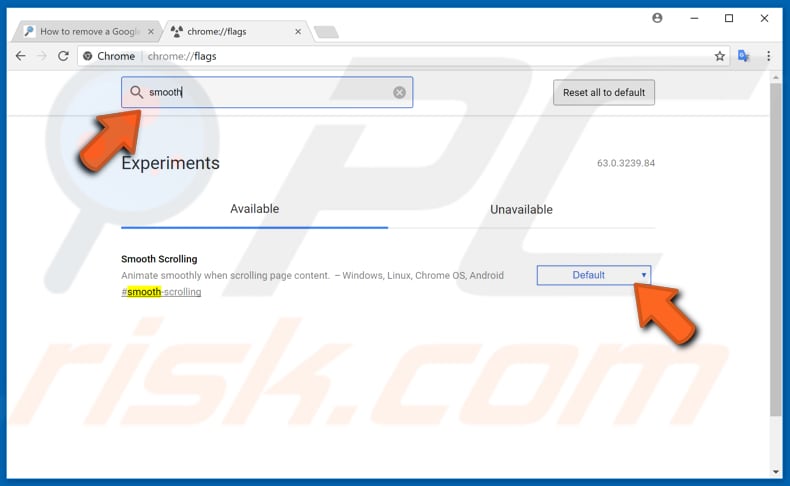 make your google chrome faster with experimental features step 3