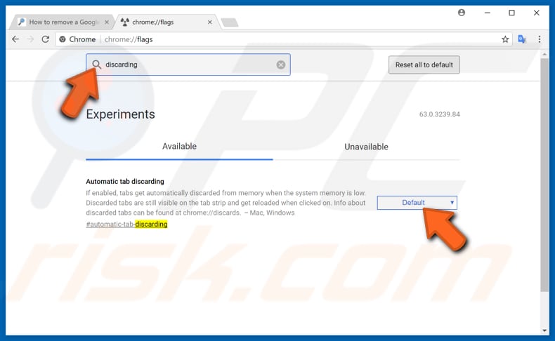 make your google chrome faster with experimental features step 4