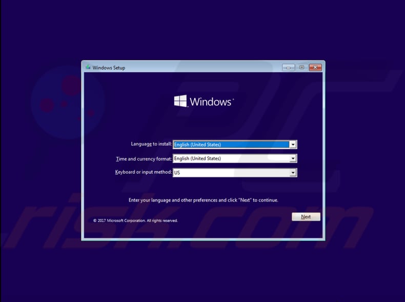 Wie Sie Ihr Windows 10 Passwort mit der Windows-Installations-CD und Eingabeaufforderung zurücksetzen Schritt 1