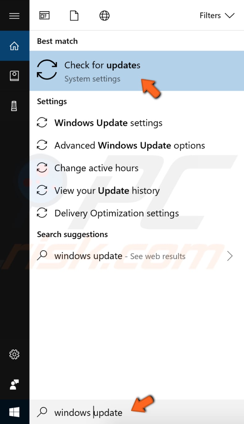 Windows aktualisieren Schritt 1
