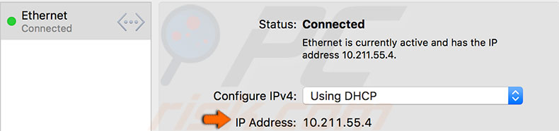 Interne IP-Adresse