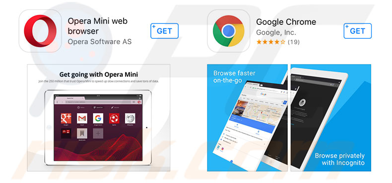 Browser-von-Drittparteien
