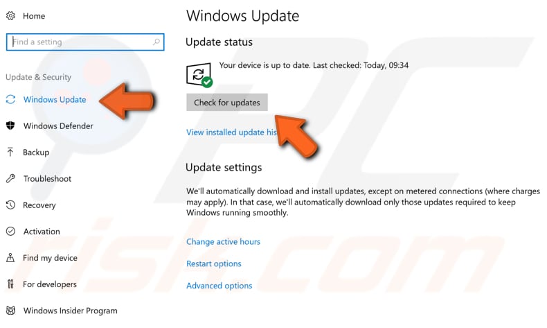 Aktualisieren Sie Ihr Windows Betriebssystem Schritt 2