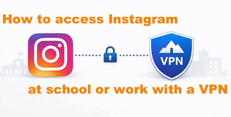 Zugriff auf Instagram über ein VPN