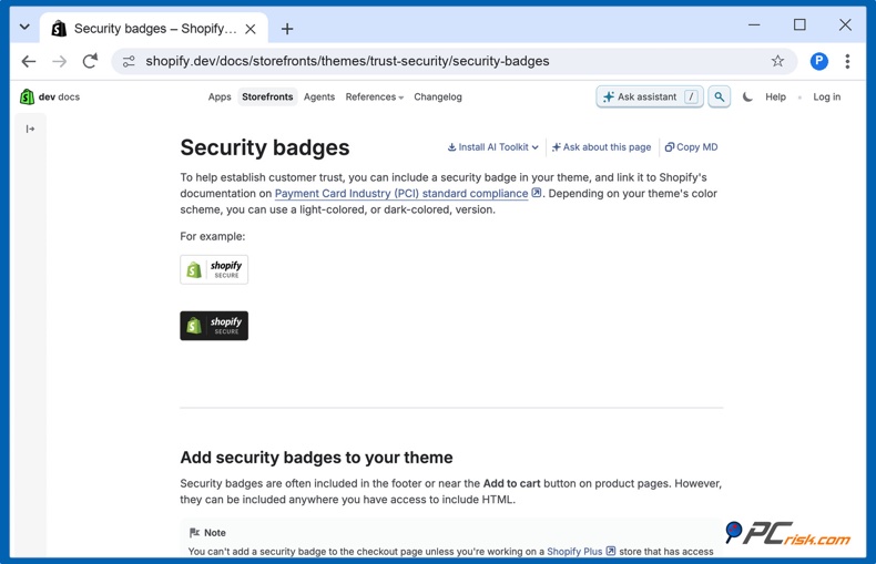 Shopify Secure-Siegel