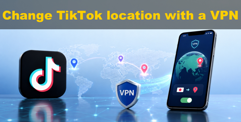 TikTok-Standort mit einem VPN ändern