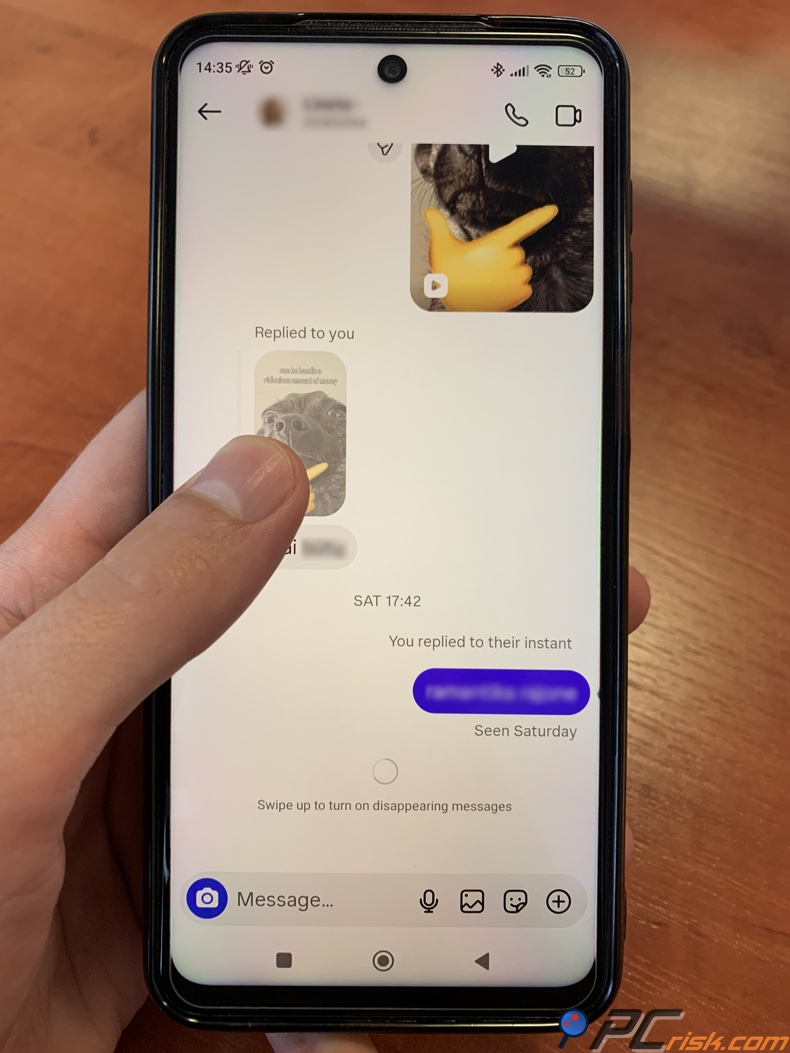 Instagram-verschwindende-Nachrichten aktivieren