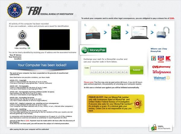 FBI Reventon Ransomware