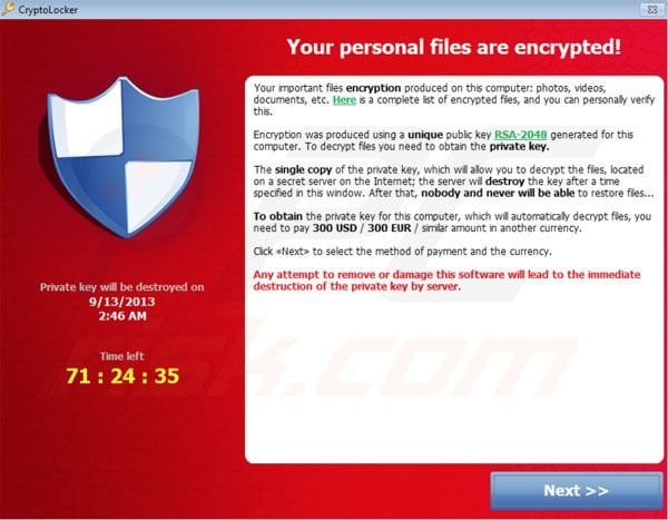 Wie Man Cryptolocker Entfernt Virus Entfernungsschritte