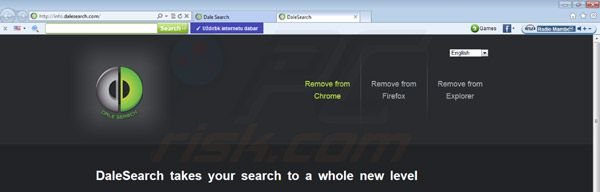 Dalesearch Virus (dalesearch.com Browser Hijacker)