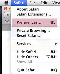 Safari Preferences