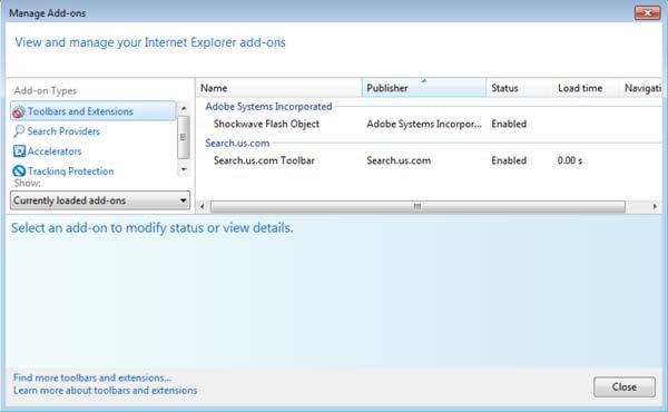 search.us.com Internet Explorer