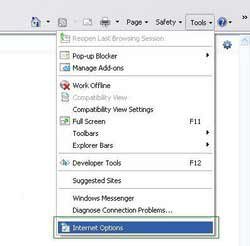 Internet Explorer Interneteinstellungen