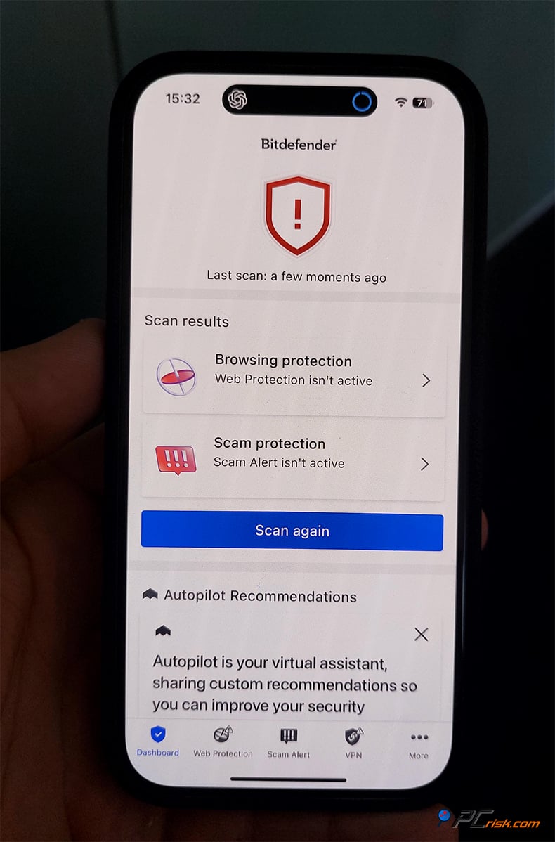 bitdefender ios version