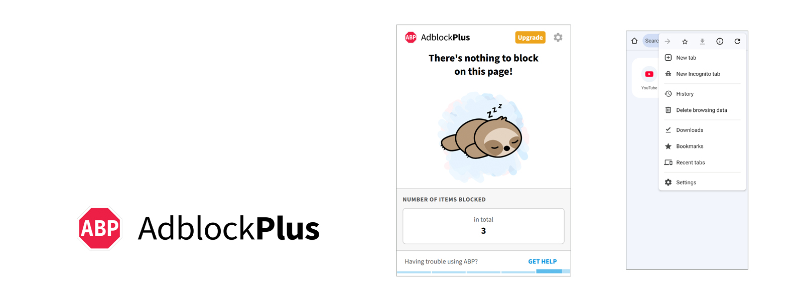 Adblock Plus top adblocker Kopfzeile