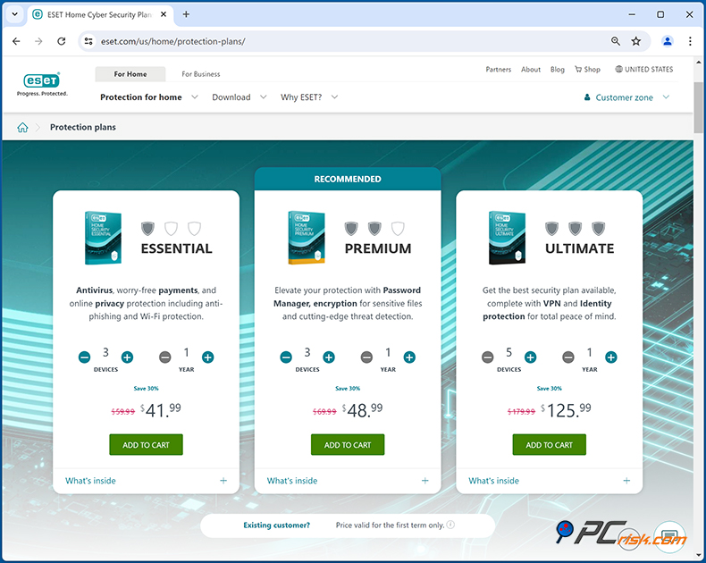 ESET Antivirus Preisgestaltung