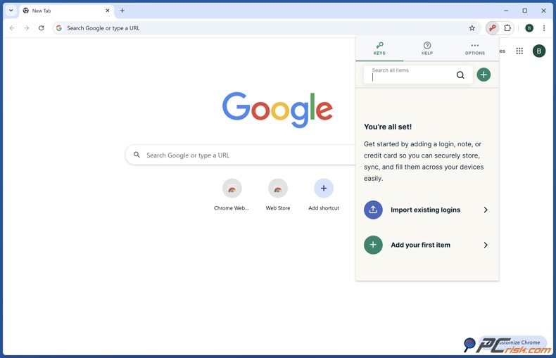 ExpressVPN Schlüssel Passwort-Manager