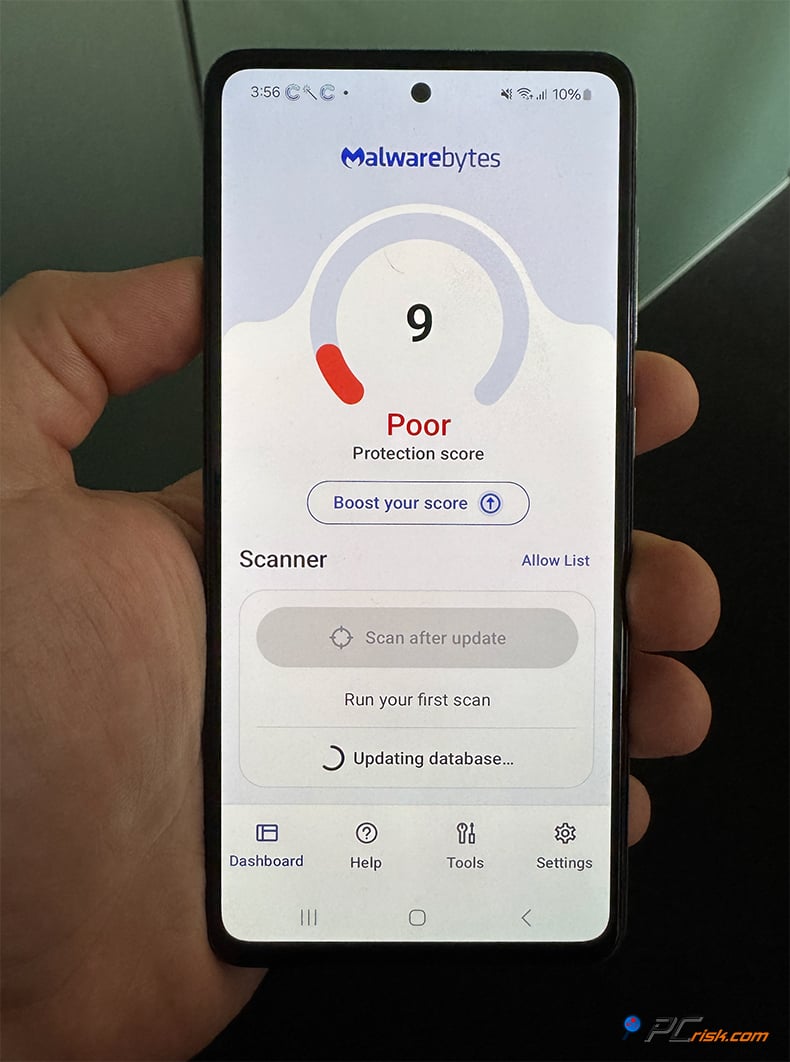 malwarebytes für android