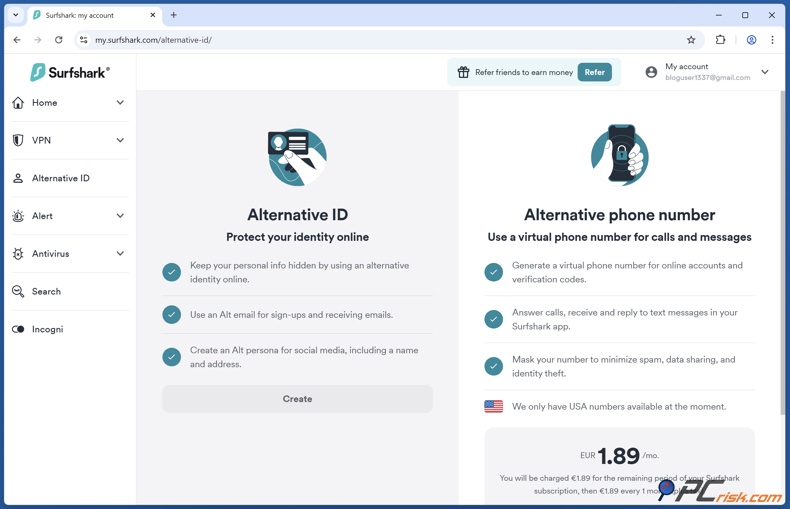 Surfshark VPN Alternativ ID