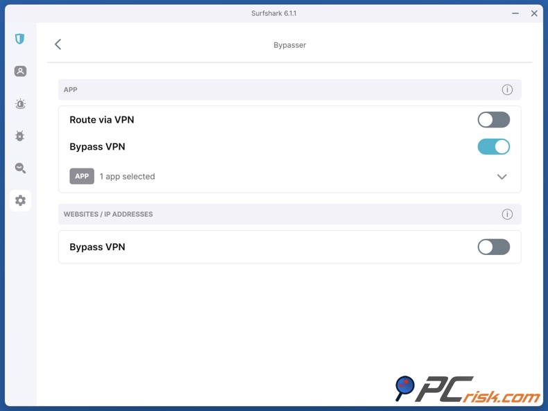Surfshark VPN Umgehung