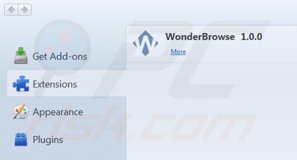 contenko.com verwandte Plug-ins von Mozilla Firefox entfernen