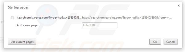 Omiga plus von der Google Chrome Homepage entfernen